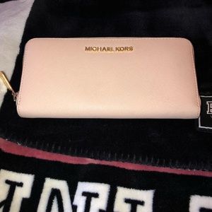Pink MK wallet